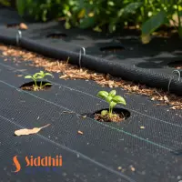 Garden Weed Control Mat 1.2x1.2 M | Anti Weed Cover view 1