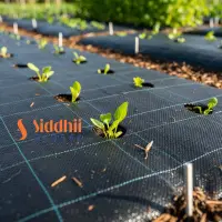 Garden Weed Control Mat 1.2x1.2 M | Anti Weed Cover view 2