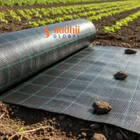 Garden Weed Control Mat 1.2x1.2 M | Anti Weed Cover view 5