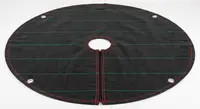 Round Weed Mat 1.2 M with Chain | Plant Basin 100 GSM view 3